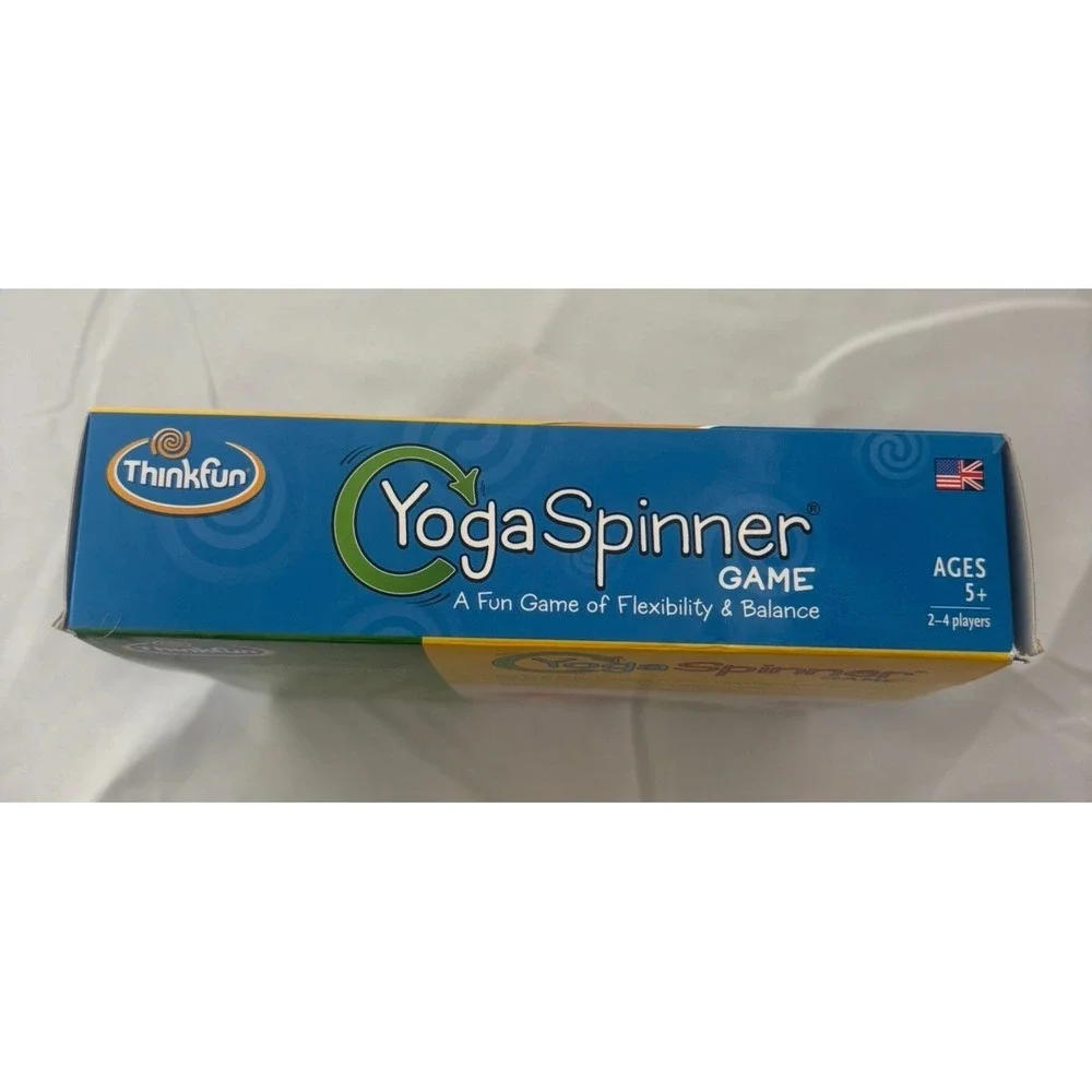 ThinkFun Yoga Spinner Game Kids Flexibility Balance Activity 54 Cards Ages 5+
